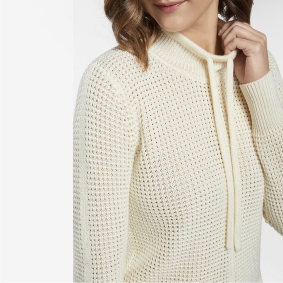 PETER MILLAR KENNEDY WAFFLE STITCH POPOVER SWEATER Size Small - Picture 5 of 13